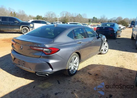 2021 Acura Tlx Technology Package из США, поврежденный, VIN 19UUB5F4XMA003900